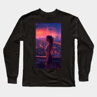 Lofi Girls Dreamscapes Long Sleeve T-Shirt